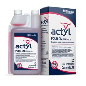 Actyl - Carrapaticida Pour-On - Bimeda - 1l