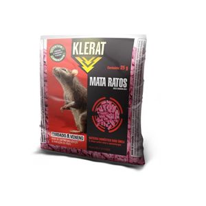 Klerat Mata Ratos Isca Granulada 25g