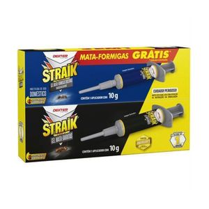 KIT Straik Gel Mata-Formigas + Straik Gel Mata-Baratas