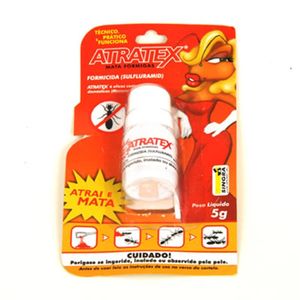 KIT Isca Formicida Atratex Mata Formigas 5Gr - Caixa com 12 Unidades