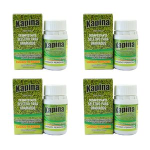KIT com 4 Desinfestante Kapina 60ml- Rawell -