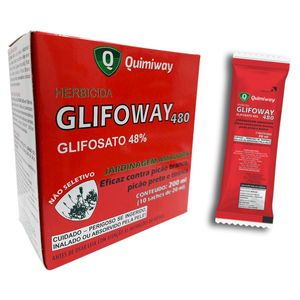 GLIFOWAY 480 GLIFOSATO 10 SACHÊS DE 20 ML