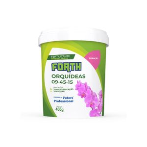 Forth Orquídeas Floração 09-45-15 by Peters Professional 400g - REG SP0032042000052 N 9%; P2O5 45%; K2O 15%