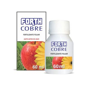 FORTH COBRE CON 60ml REG SP0032042000005 Cu 7% Ca 3%  Stotal 3% FLUIDO SUSPENSAO CONCENTRADA FOLIAR