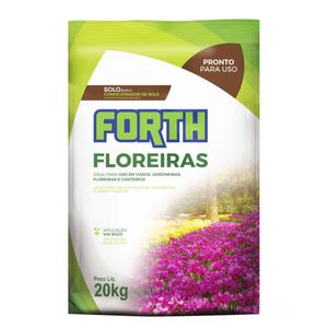 FORTH Condicionador Floreiras 20kg REG SP0032042000072 CTC 230 mMOLc/KG CRA 160% CLASSE F