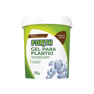 FORTH Gel para Plantio 250g  Registro Mapa SP 003204-2.000073 Solido, Garantias CRA 90% CTC 1100,00mmol c/Kg