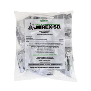 Formicida MIREX SD Kit C/ 10 quilos 20 PCOTES DE 500 G (10 SACHES DE 50 GR)