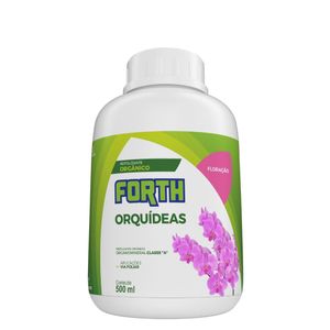 Fert.Forth Orq.Floração Conc. 500ml Reg. no Mapa SP-003204-20000016 N 2% P2O5 14%K2O 8%B 0,25% Ca1% Cu0,1%