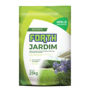 FORTH JARDIM 25KG REG003204000007 N13%;P2O55%;K2O13%Ca1%Mg1%S14%B0,06%Mn0,1%Cu0,05%Fe0,22%Mo0,005%Zn0,20%