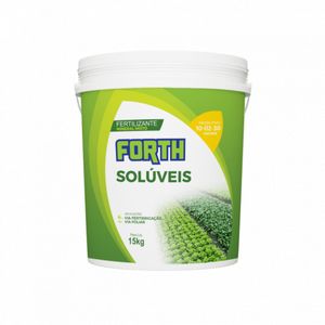 FORTH SOLUVEIS PRODUTIVO 15KG  REG0032304000078 N 10%; P2O2 2%; K20 30%; Mg 1%; S 10,9%; B 0,03%; Fe0,2%