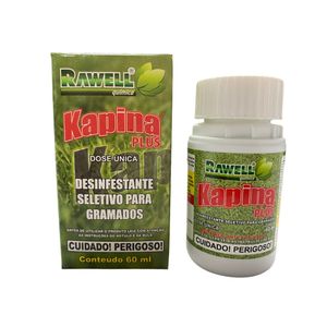 Desinfestante seletivo para gramado Kapina Plus 60ml- Rawell -