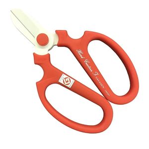 Tesoura Japonesa Sakagen F170 Vermelha para Floristas e Ikebana 170mm