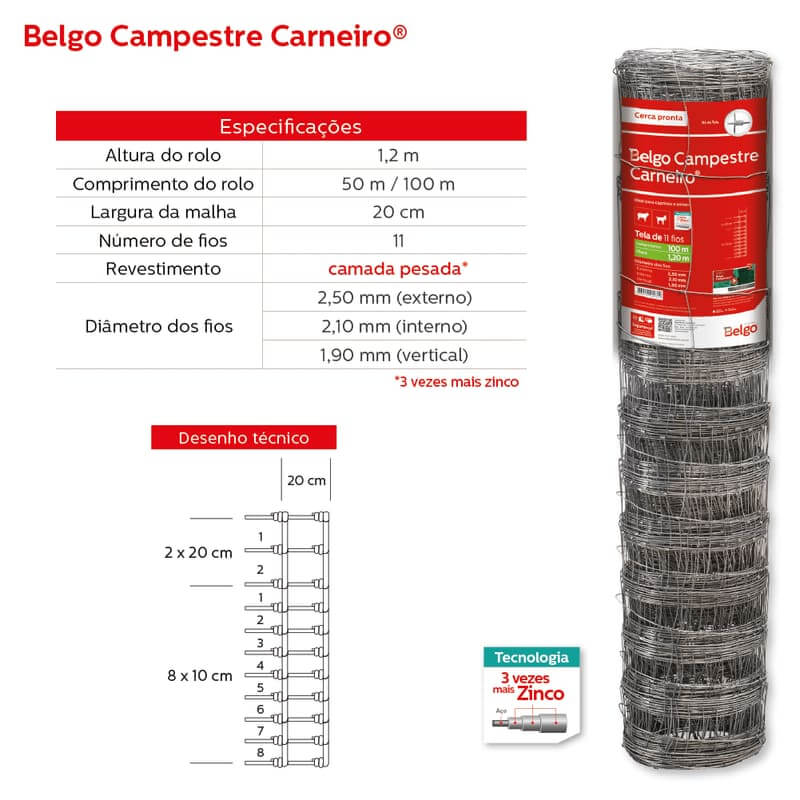 Imagem-3-de-4-de-Cerca-Pronta-Belgo-Campestre-Carneiro-®--50m-