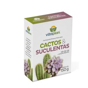 Fertilizante para Cactos e Suculentas Vitaplan 150 g