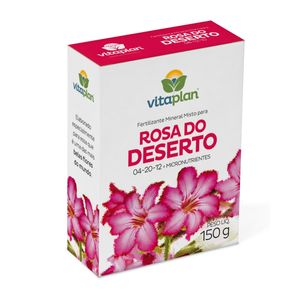 Fertilizante Especial para Rosas do Deserto Vitaplan 04-20-12 - 150 g