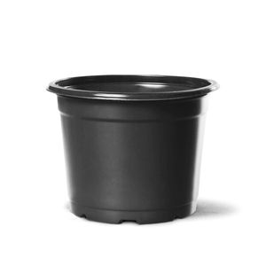 Pote Vaso de Plástico Flexível Tipo Holambra NP 13 Nutriplan cor - PRETO