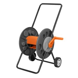 Enrolador de Mangueira COM RODINHAS 55M 78595/000 Tramontina - CINZA / LARANJA