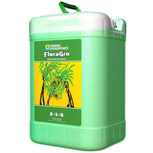Fert min misto hidrop FloraGro 22,7L conc GH REGPR0008206000004 2N1P2O56K2O0,5Mg 1,13 g/L Lote091523244651A-1val10/28