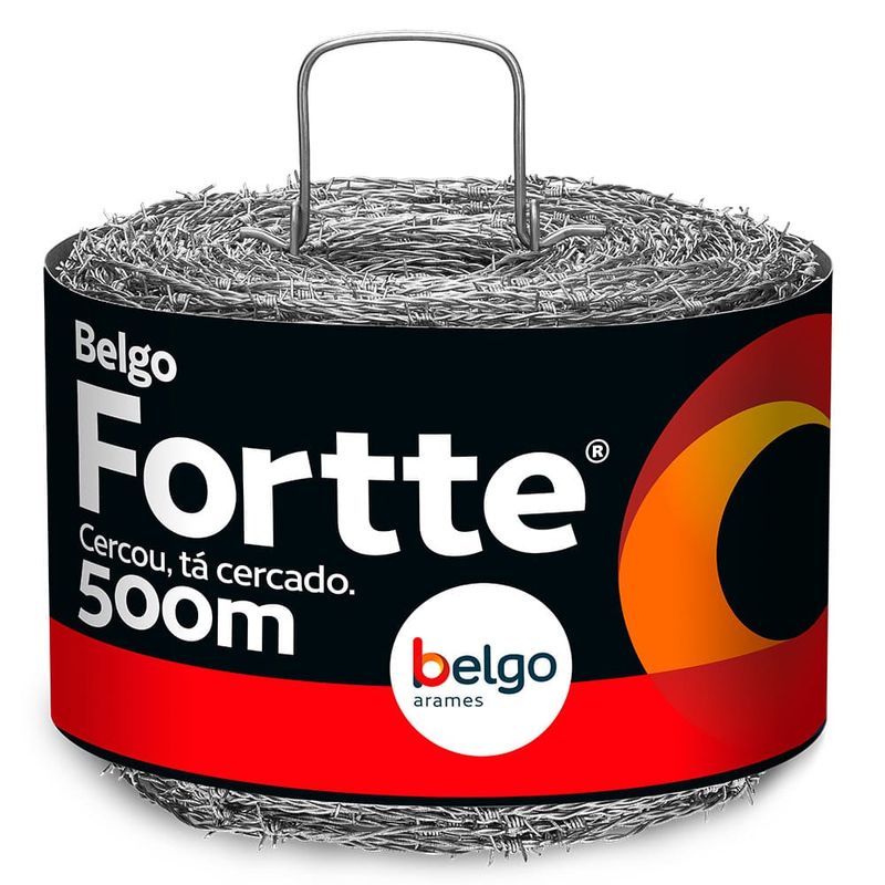 Imagem-1-de-6-de-Arame-Farpado-Fortte-Belgo----500m-