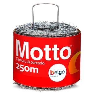 Arame Farpado Motto Belgo® - 250m